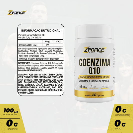 COENZIMA Q10 – 100MG | 60 CÁPSULAS