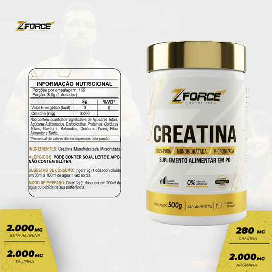 2 CREATINAS DE 500G (1KG)