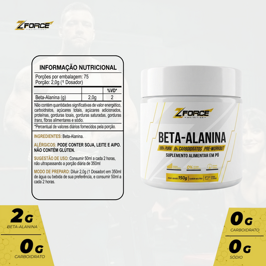 BETA-ALANINA 100% – 150G