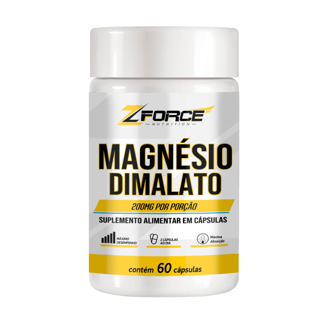 MAGNÉSIO DIMALATO | 60 CÁPSULAS
