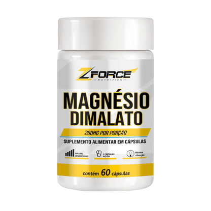 MAGNÉSIO DIMALATO | 60 CÁPSULAS