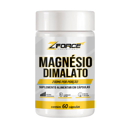 MAGNÉSIO DIMALATO | 60 CÁPSULAS