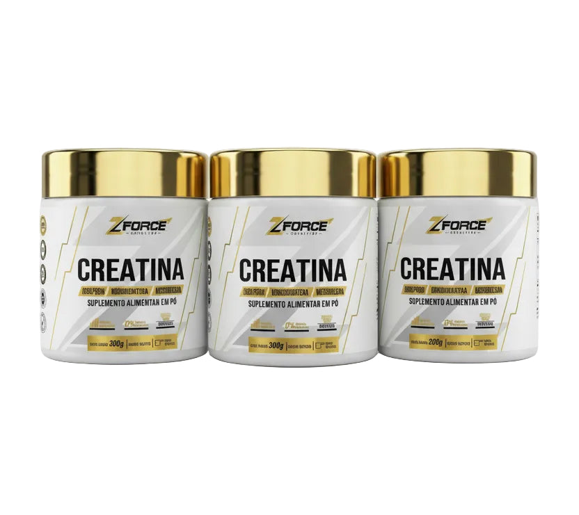 3 CREATINAS DE 300G (900G)